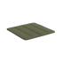 Kirra Olive cushion for Kirra Patio Chair made of durable olefin with integrated strap.