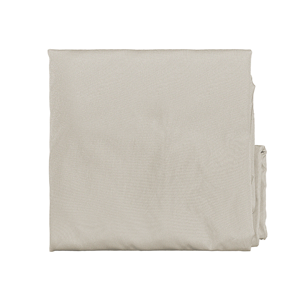 Sand-colored water-repellent stretch cover for Mollis Lounge Chair designed for outdoor protection.