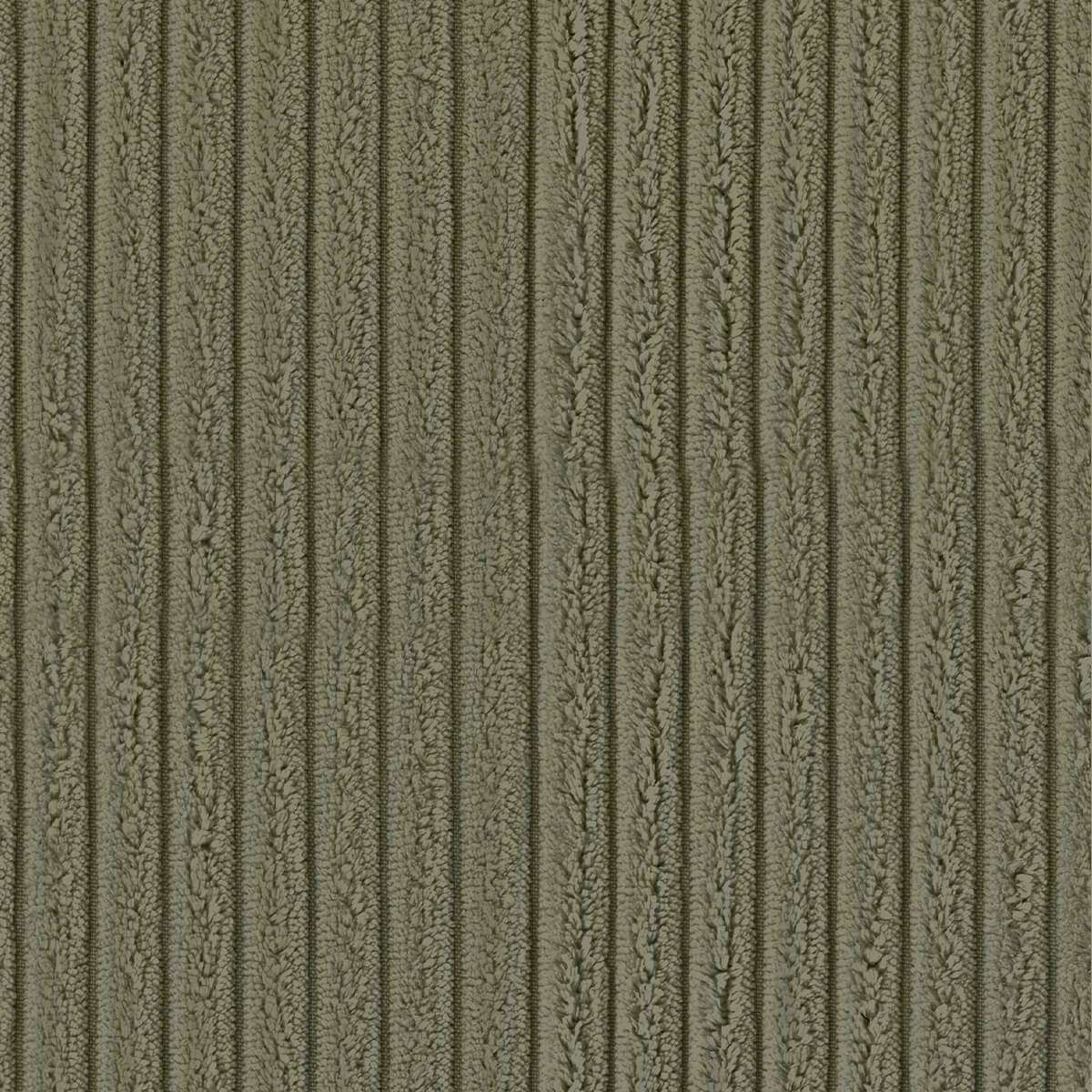 Soft Sofa Indoor 3-seater in olive green corduroy fabric with soft, modular design and no visible frame