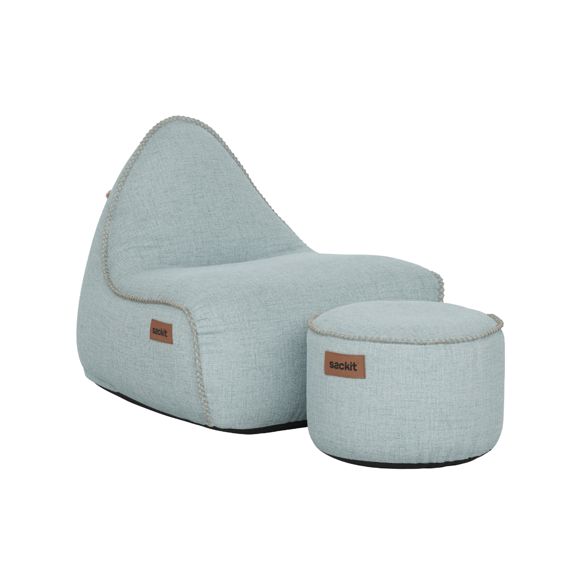 Cobana Lounge Chair & Pouf