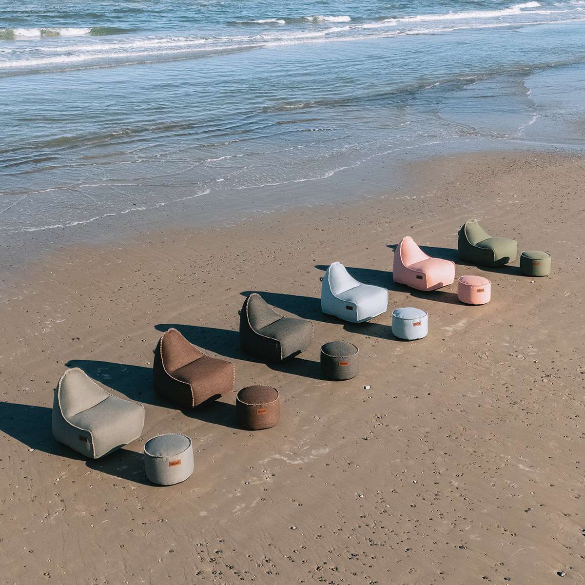 Cobana Lounge Chair & Pouf