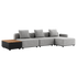 Cobana Lounge Sofa - 3 seater w/ Patio Storage Table